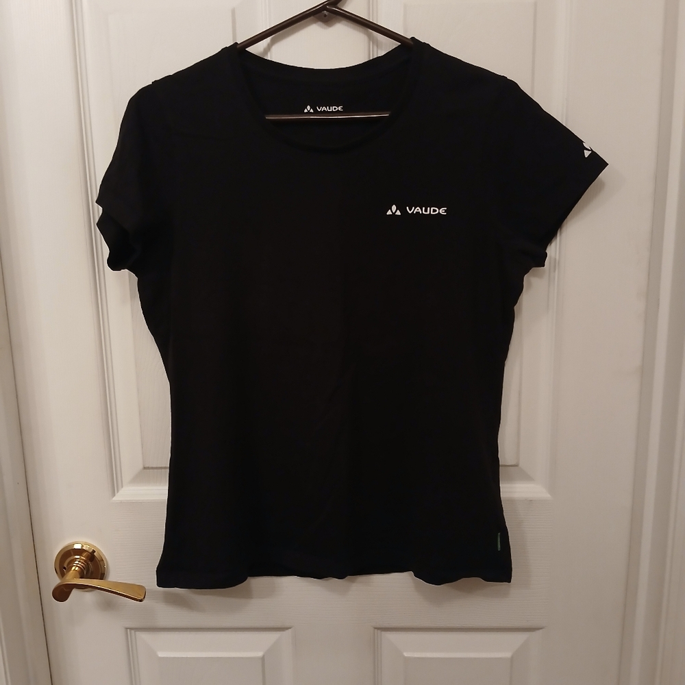 Vaude Sport Green Shape T-Shirt Women's Size M Black